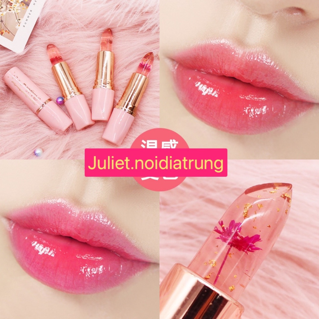 SON THẠCH ƯỚP HOA BIẾN ĐỔI MÀU THEO NHIỆT ĐỘ