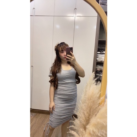 Đầm body rút dây bigsize 60=>90kg