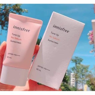 (Mẫu mới) Kem chống nắng Innisfree Tone up No sebum SPF50 PA +++