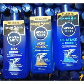 Gel Rửa Mặt Ngừa Mụn Nevia Men 150ml Cao Cấp