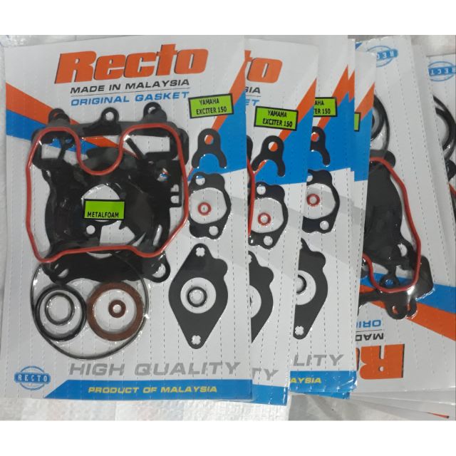 Bộ ron đầu Exciter 150 METALFOAM Recto💥tặng keo💥