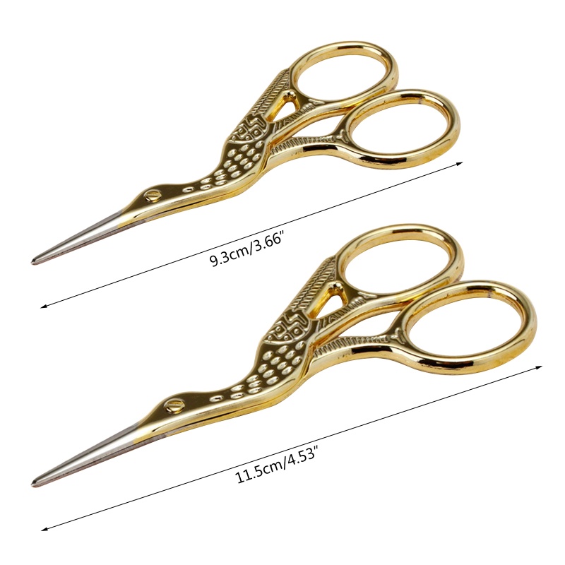Kéo Cắt May Thủ Công Bằng Thép Không Gỉ Phong Cách Cổ Điển
