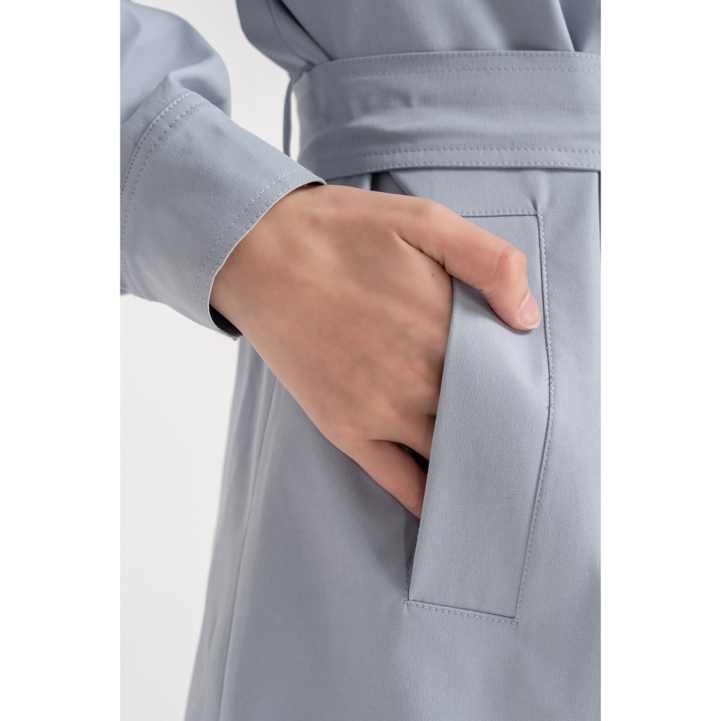 [Mã FAMALLT5 giảm 15% đơn 150k] Áo măng tô Yody nữ vai chờm cổ đức dựng MTN3020 | BigBuy360 - bigbuy360.vn