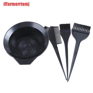 Bộ 4 Dụng Cụ Tô Nhuộm Màu Tóc Chuyên Nghiệp