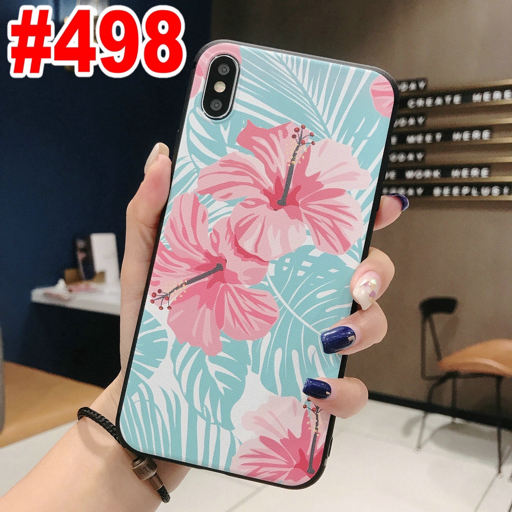 Ốp điện thoại nhựa mềm in hình hoa lá/quả dứa thanh lịch cho Samsung Galaxy A51 A71 S20 Ultra A50 M20 A7 S10 S10e S10+ S8 S9 Plus | BigBuy360 - bigbuy360.vn