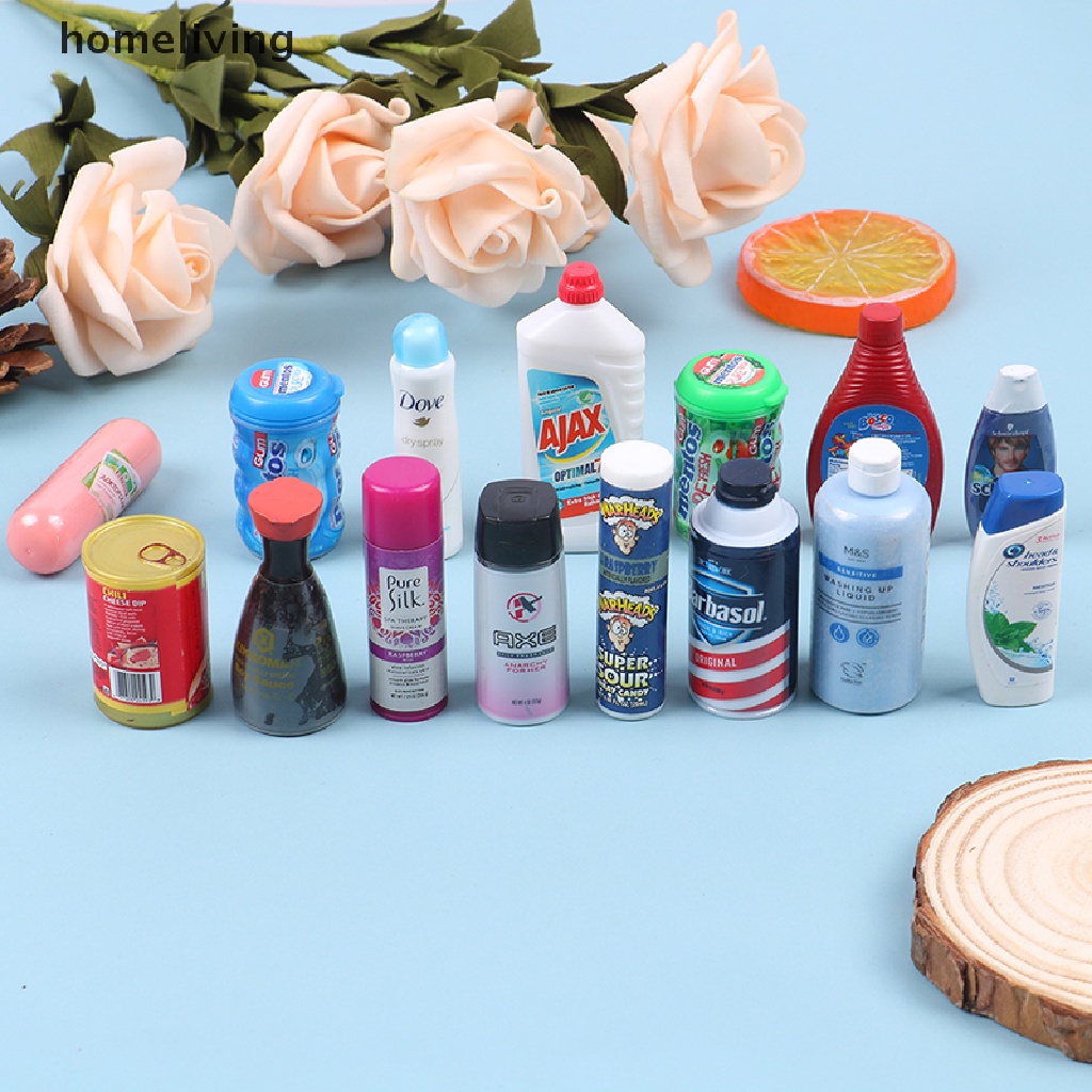 Homeliving Mô Hình Siêu Nhân Đồ Chơi Thu Nhỏ Chai Và Lon Nước Phong Cách Ngẫu Nhiên