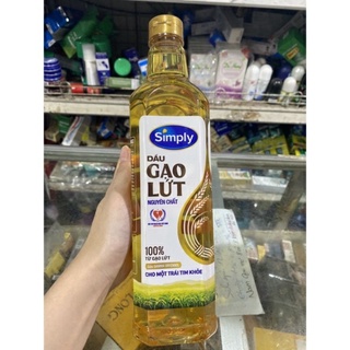 dầu ăn simply ( đậu lành, gạo lức,) 1L