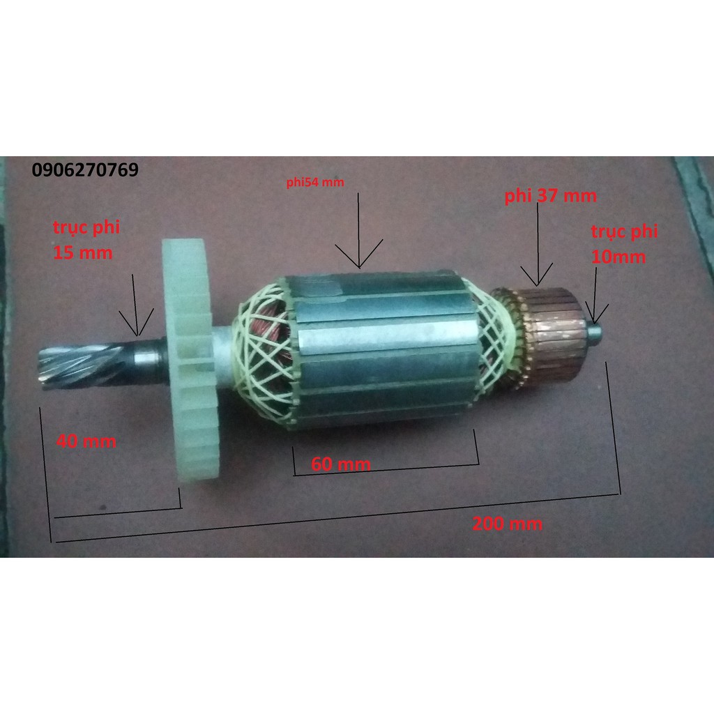 Rotor máy cắt sắt MT241.MT240 hàng DCA