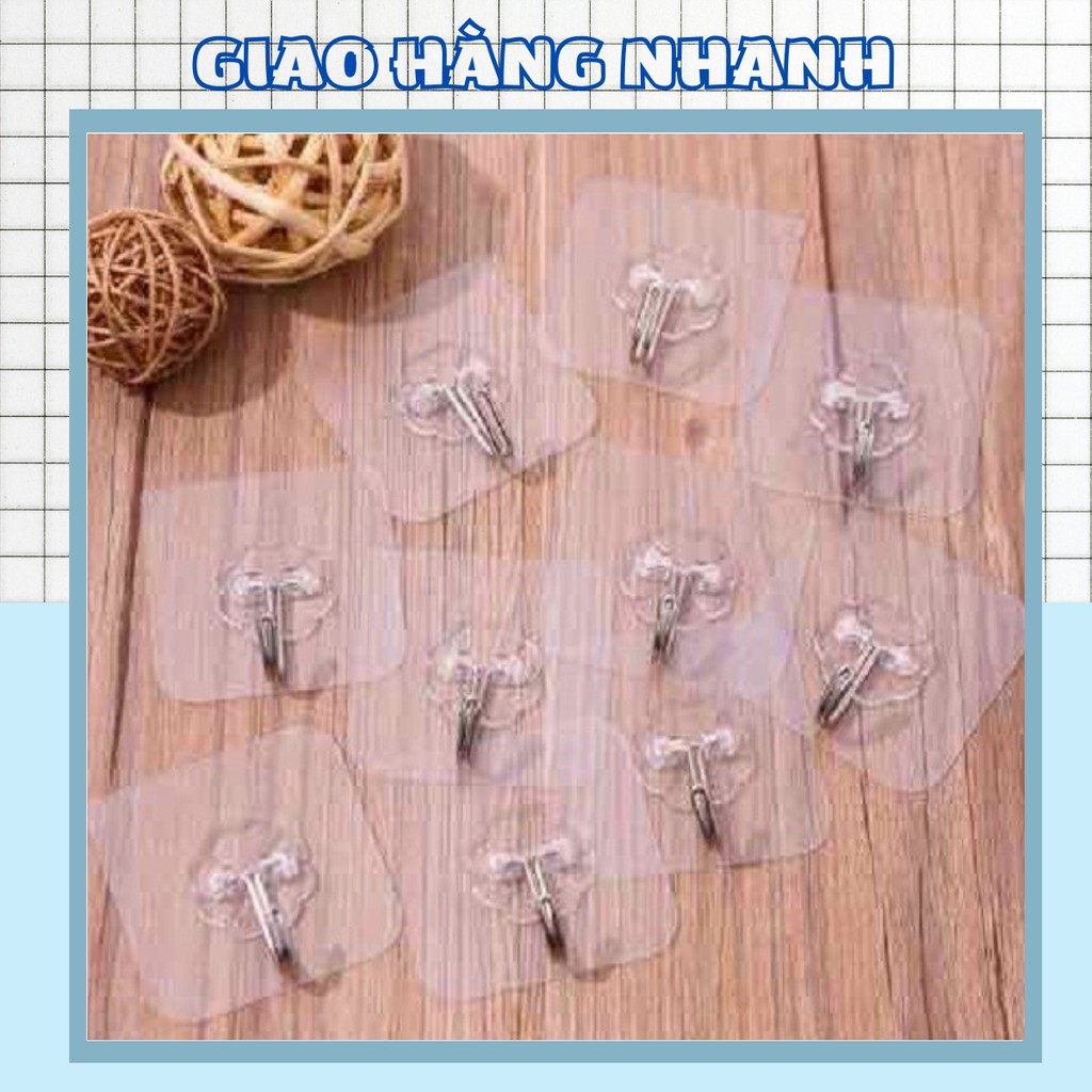 Móc Dán Tường Siêu Dính Trong Suốt 88037 Shop Giao Hàng Nhanh