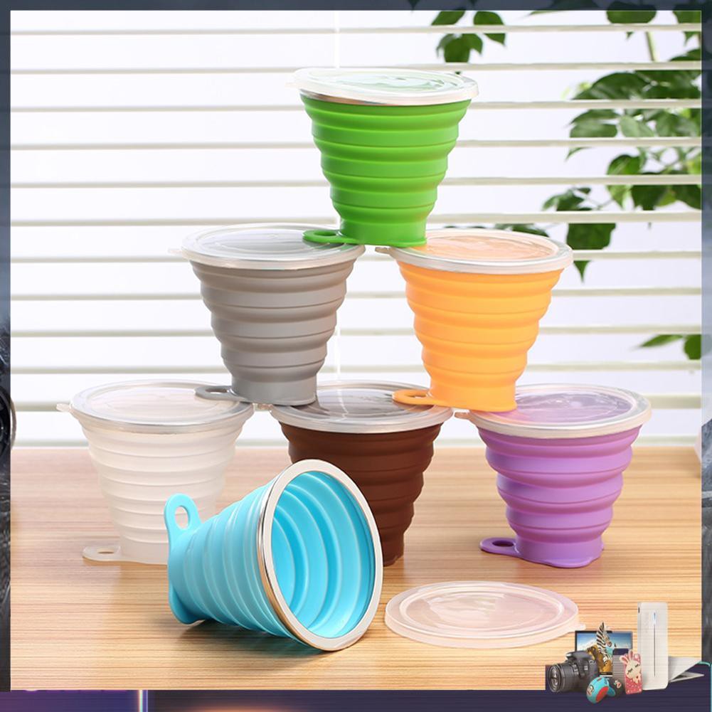 Cốc Nước Silicon Gấp Gọn Tiện Lợi 270ml