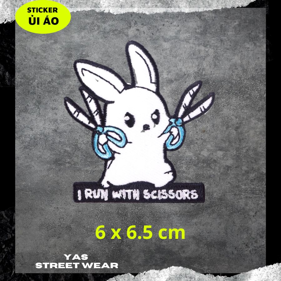 Sticker ủi áo cao cấp, miếng dán quần áo dùng làm Patch ủi, miếng vá quần áo, vá áo phao, trang trí BALO