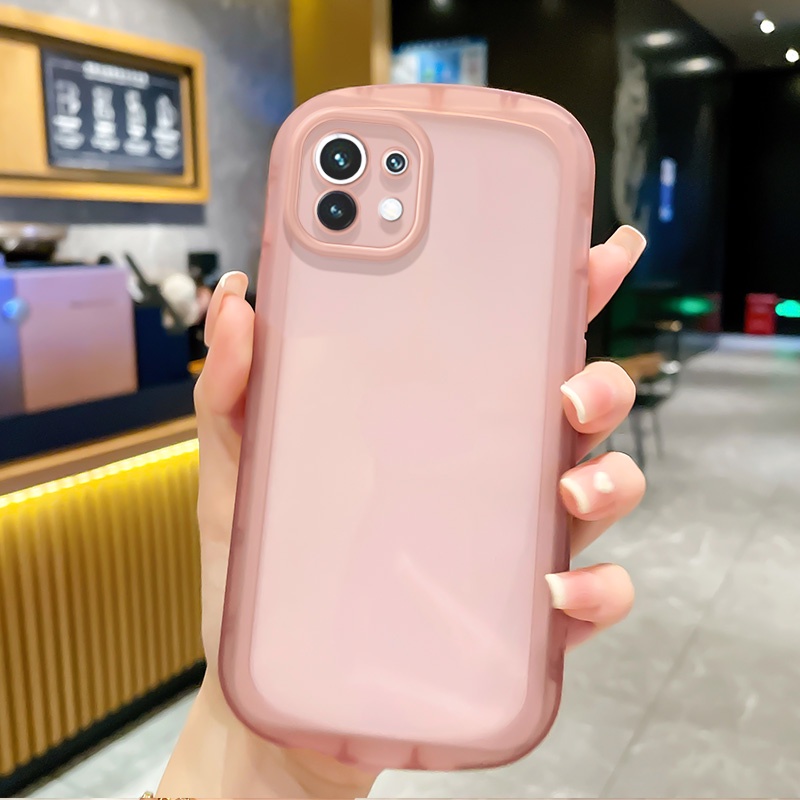 Ốp Điện Thoại Silicon Màu Macaron Cho Xiaomi Mi 12 11 Lite 5G NE 12T 11T Pro