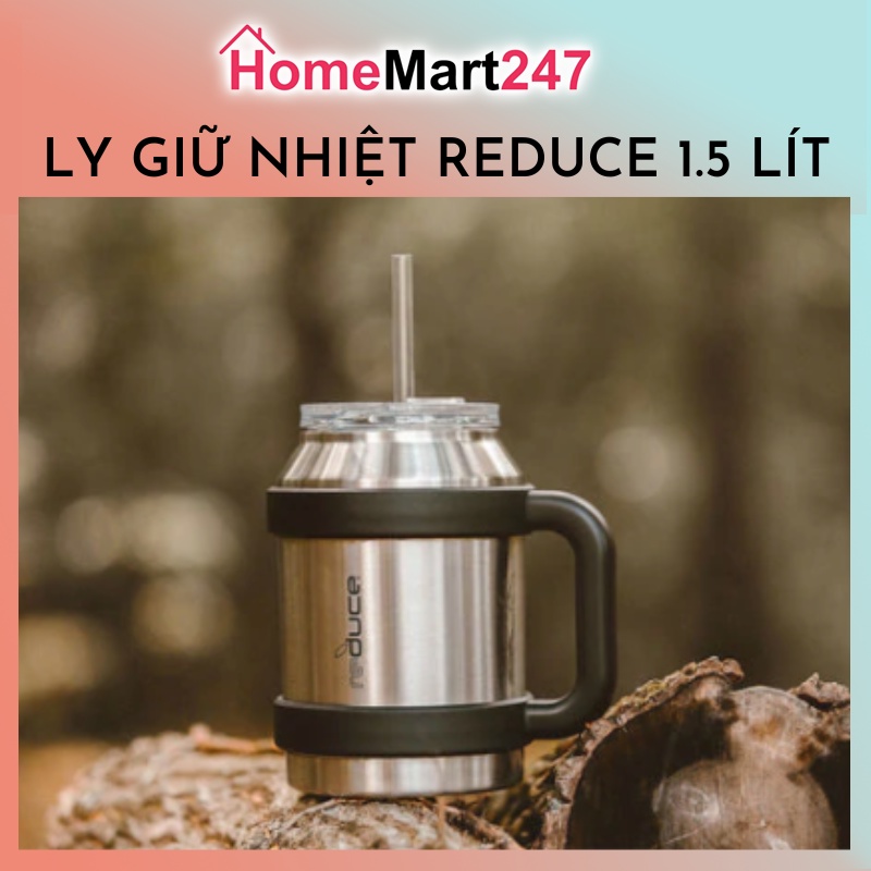 LY GIỮ NHIỆT REDUCE 1.5 LÍT 50 OZ CHÍNH HÃNG MỸ, GIỮ LẠNH 36 TIẾNG
