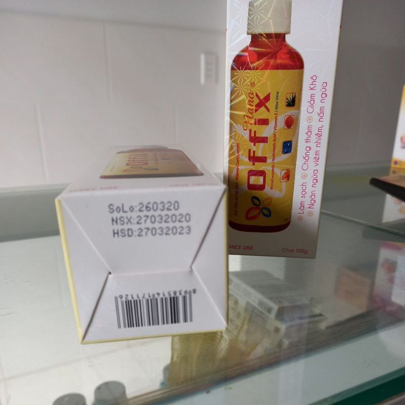 gel vệ sinh phu khoa nanocurcumin - OFFIX