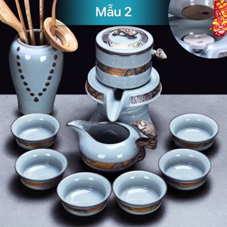 (XẢ KHO)Bộ ấm chén trà đạo cao cấp