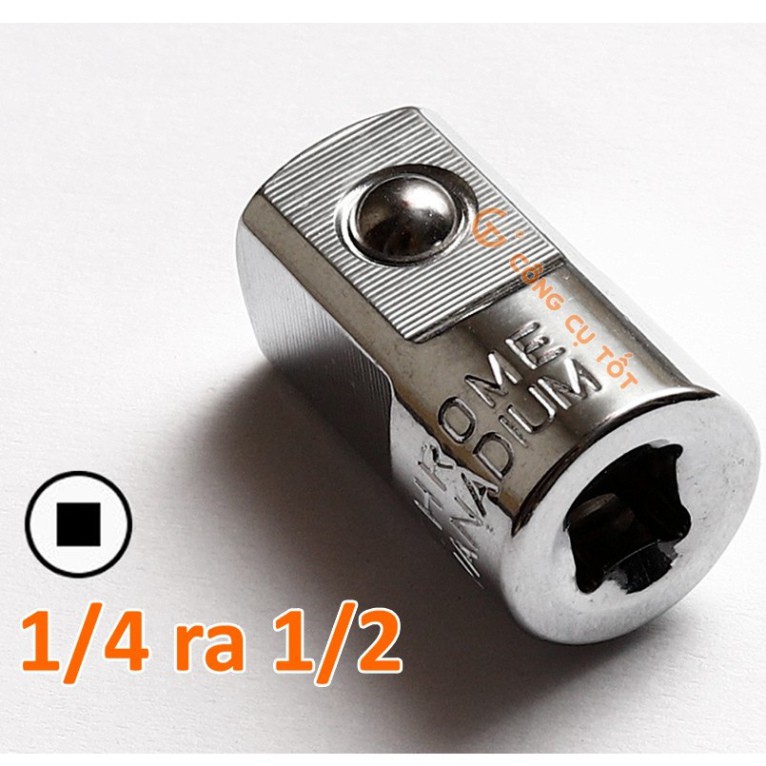 Đầu chuyển đổi cỡ khẩu 1/4 ra 1/2