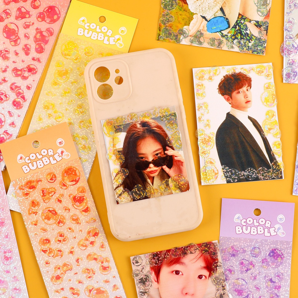 Sticker Dán Trang Trí DIY Bằng Pvc Chất Lượng Cao