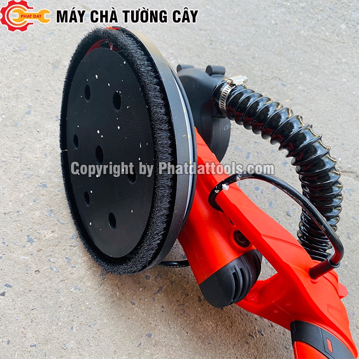 Máy Chà Tường Cây Làm Sơn Bả 225F-Máy Xả Nhám Tường Dạng Cây Dài