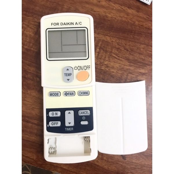 Điều khiển điều hoà Daikin_remote máy lạnh Daikin