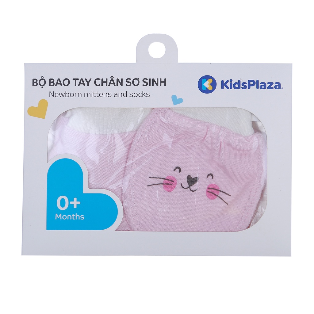 Bộ bao tay chân sơ sinh cho bé Kids Plaza hoạ tiết siêu đáng yêu ND21T (nhiều mẫu)