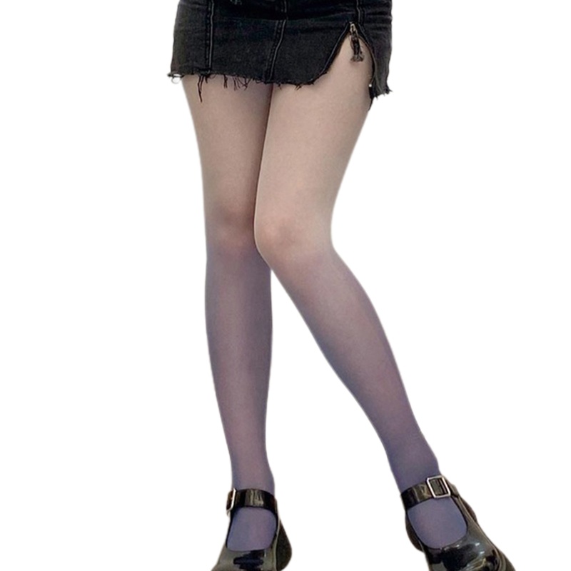 Xixi Quần Tất Hở Đáy Siêu Mỏng Màu Gradient Phong Cách Lolita Nhật Bản Thời Trang Mùa Hè Cho Nữ