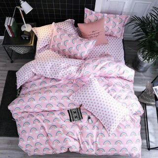 Bộ chăn ga Poly cotton hàng nhập