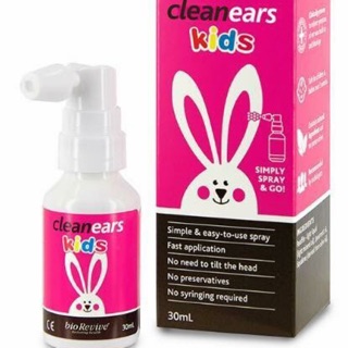 Xịt tan ráy tai clean ears úc