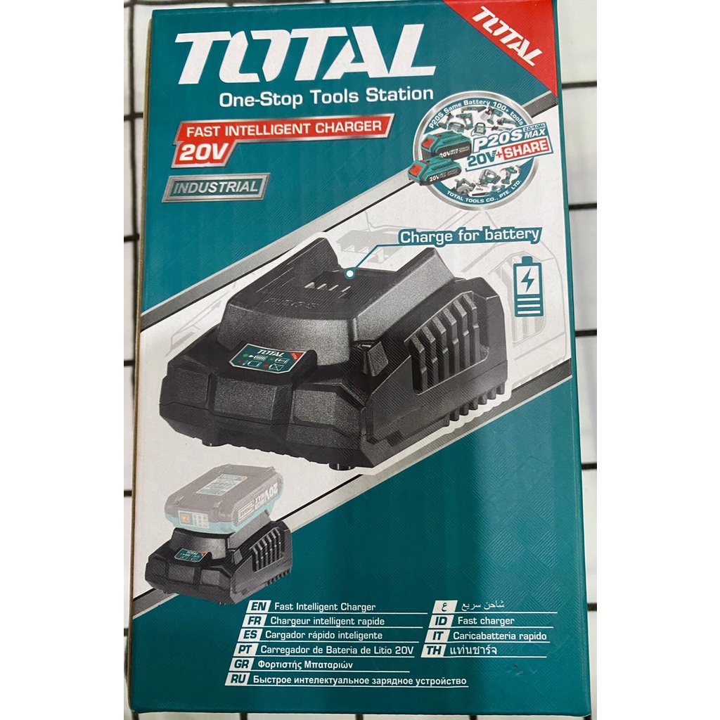 Đế sạc pin 20v Total TFCLI2001