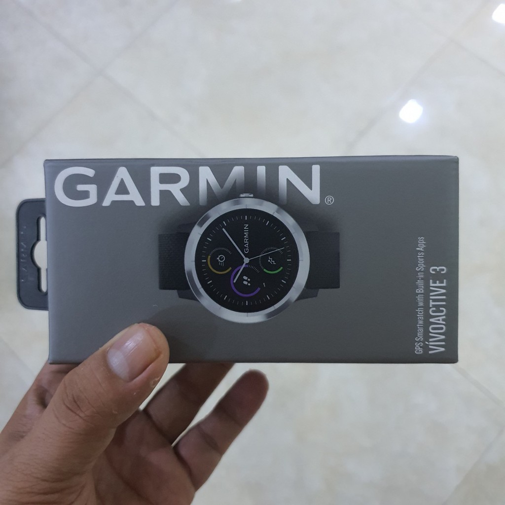 Đồng hồ đeo tay thông minh Garmin Vivoactive 3 chống nước theo dõi sức khỏe tập luyện thể thao