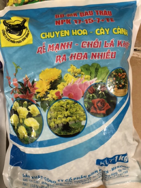 Phân bón đầu trâu NPK các loại / Chuyên Hoa - Cây Cảnh / Rau màu