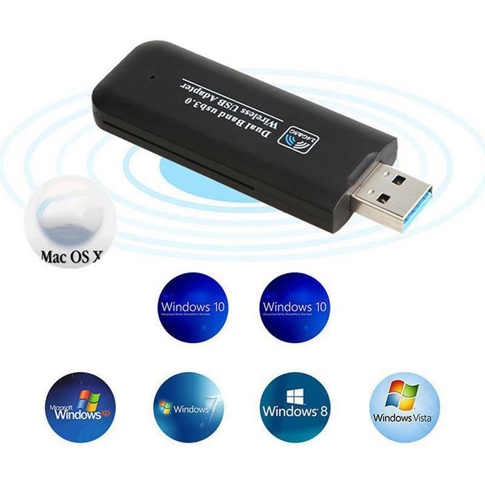 Usb Phát Sóng Wifi Kuwfi Rtl8812Bu Kết Nối Usb 3.0 1200mbps | BigBuy360 - bigbuy360.vn