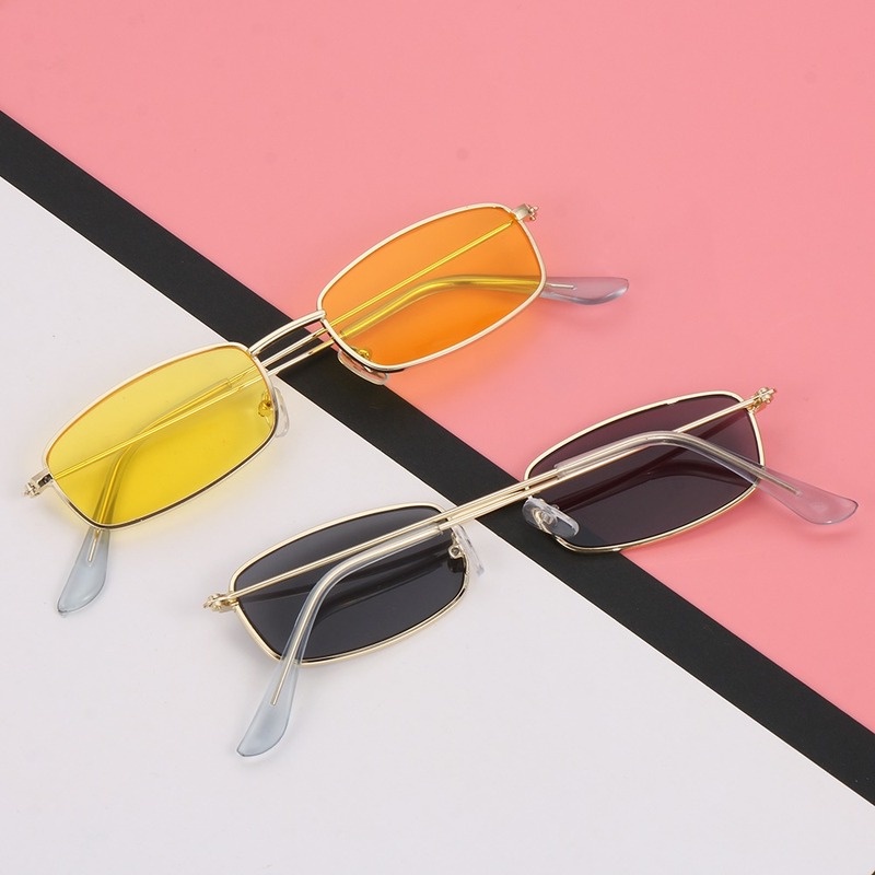 Kính Mát Gọng Oval Kim Loại Nhiều Màu Sắc Thời Trang