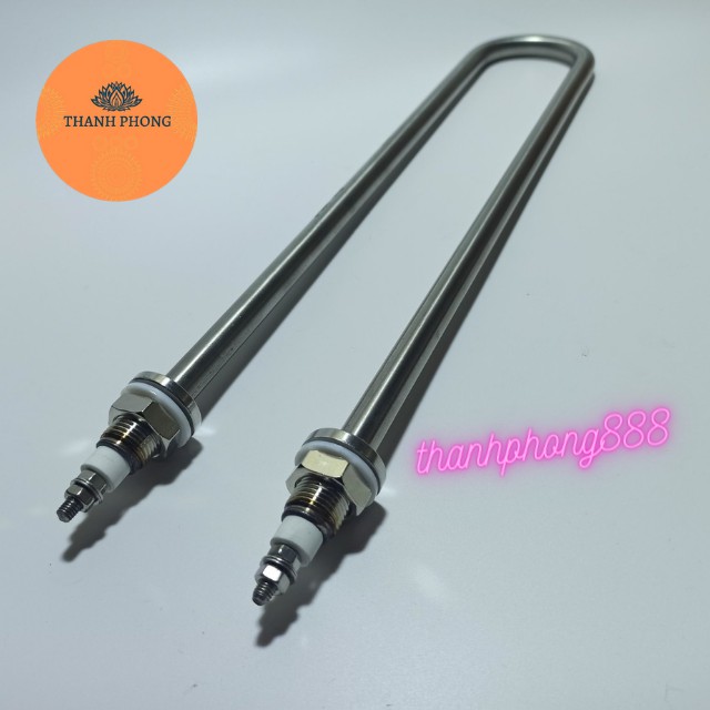 Thanh Nhiệt Điện Trở Chữ U 5kw,4kw,3kw 220V-380V 38cm,40cm,50cm Linh Kiện Nồi Phở Inox 304