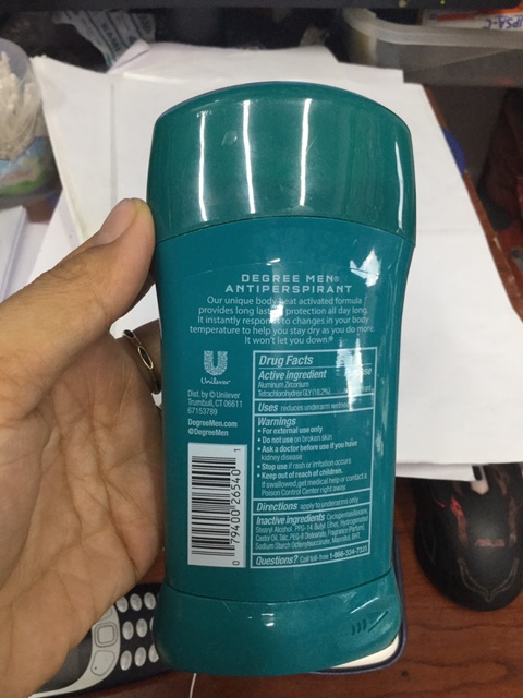 Sáp khử mùi nam Degree Men - USA