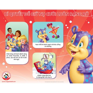 Bàn chải đánh răng Colgate Kids dùng pin