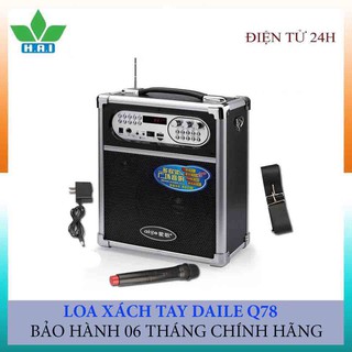 Loa kéo daile q78 tặng micro không dây
