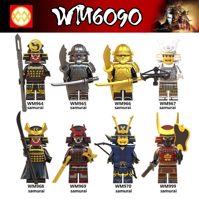 Minifigures nhân vật nonlego Samurai WM6090