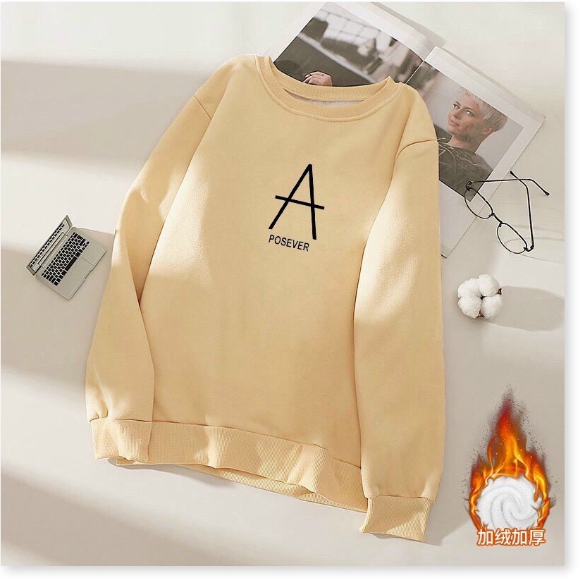 Áo khoác nỉ cổ tròn Posever cực đẹp , phong cách hàn , 2021 dành cho các bạn nam KME FASHION