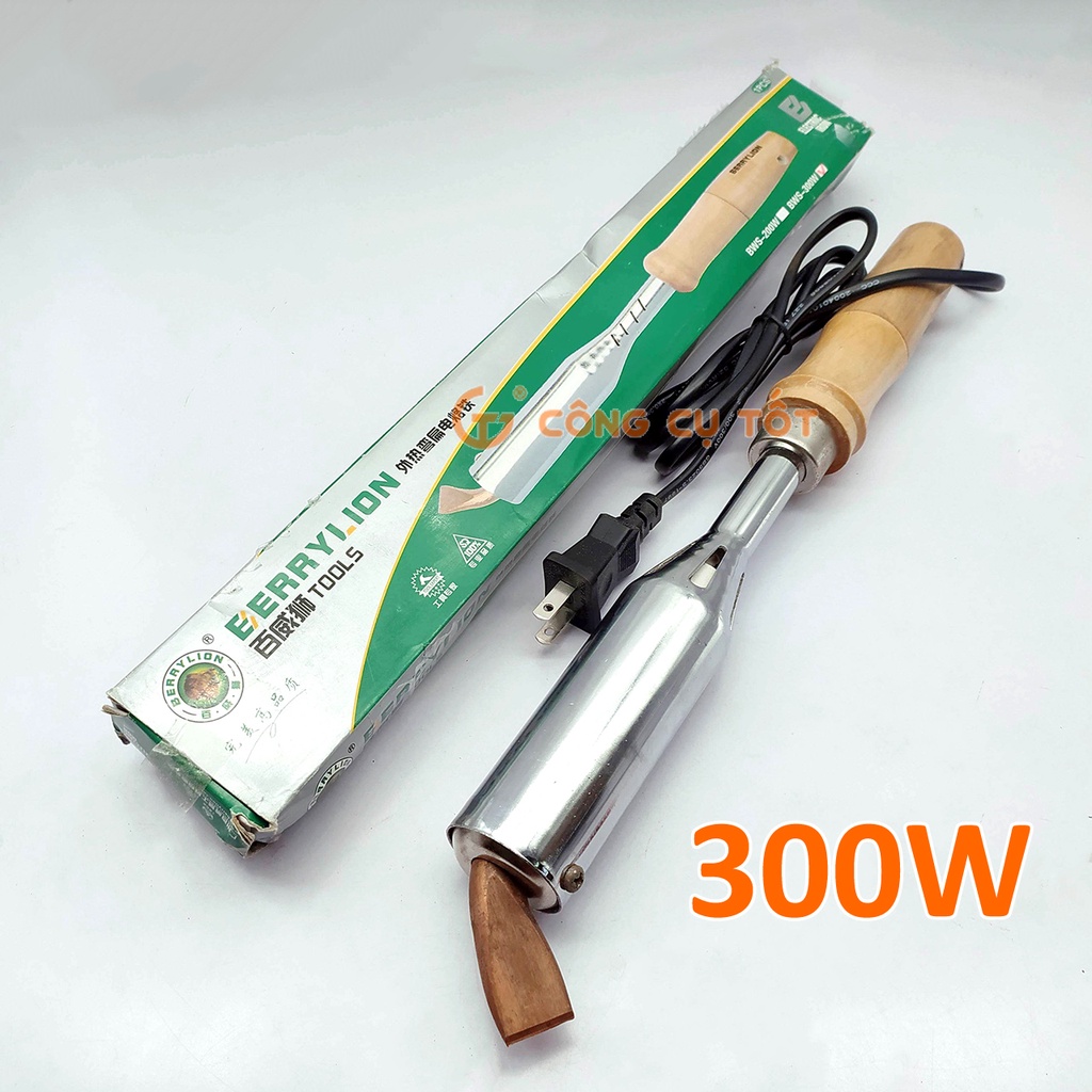 Mỏ hàn dẹp cán gỗ Berrylion