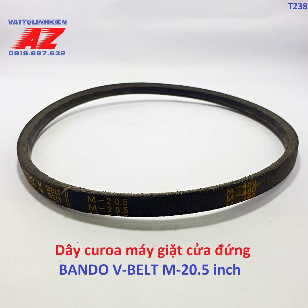 Dây curoa máy giặt cửa đứng cỡ M-18;M18.6;M19;M-20.5;M-21:M-22