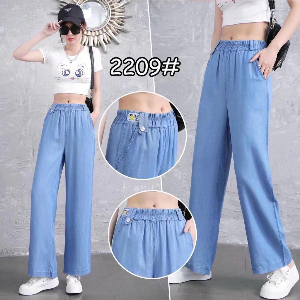 [XẢ HÀNG] Quần Jean Mỏng Cạp Chun Phong Cách Năng Động | Smide Clothing