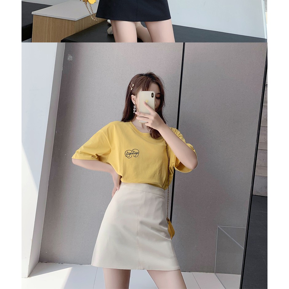 [Mã FAGREEN55 giảm tới 30K đơn 99K] VÁY CHỮ A LƯNG CAO 4 MÀU NGỌT NGÀO PHONG CÁCH ULZZANG - PASTEL SKIRT | BigBuy360 - bigbuy360.vn