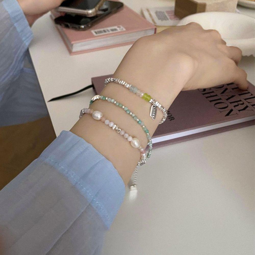 Vòng Tay Handmade Hàn Quốc WMES15H Phong Cách Dân Tộc Cho Nữ