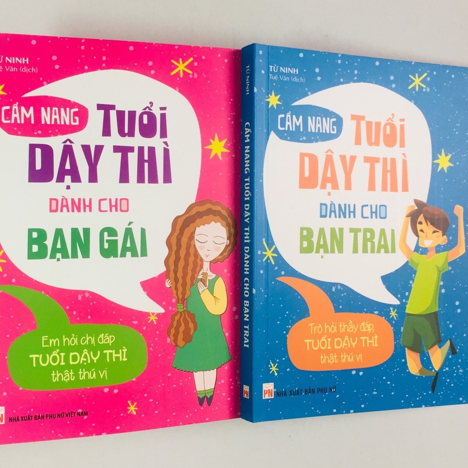 Sách - Cẩm Nang Tuổi Dậy Thì Dành Cho Bạn Gái - Cẩm Nang Tuổi Dậy Thì Dành Cho Bạn Trai