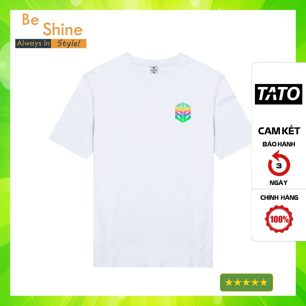 Áo Thun Unisex Phản Quang 7 Màu Biểu Tượng SWE Áo Phông Cotton Cổ Tròn Form Rộng Phong Cách Hàn Quốc [KIS OFFICIAL]