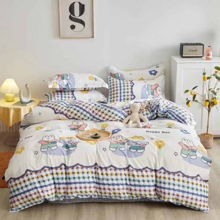 Drap cotton Poly hàng đẹp mới 2021, nhắn tin shop chọn thêm nhiều mẫu đẹp