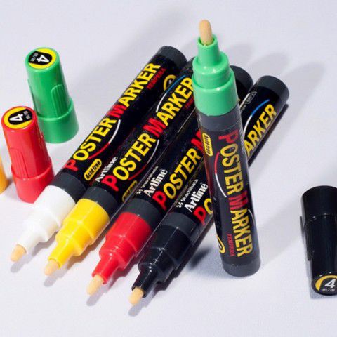 Bộ 13 màu bút marker viết vẽ lên kính Artline EPP-4