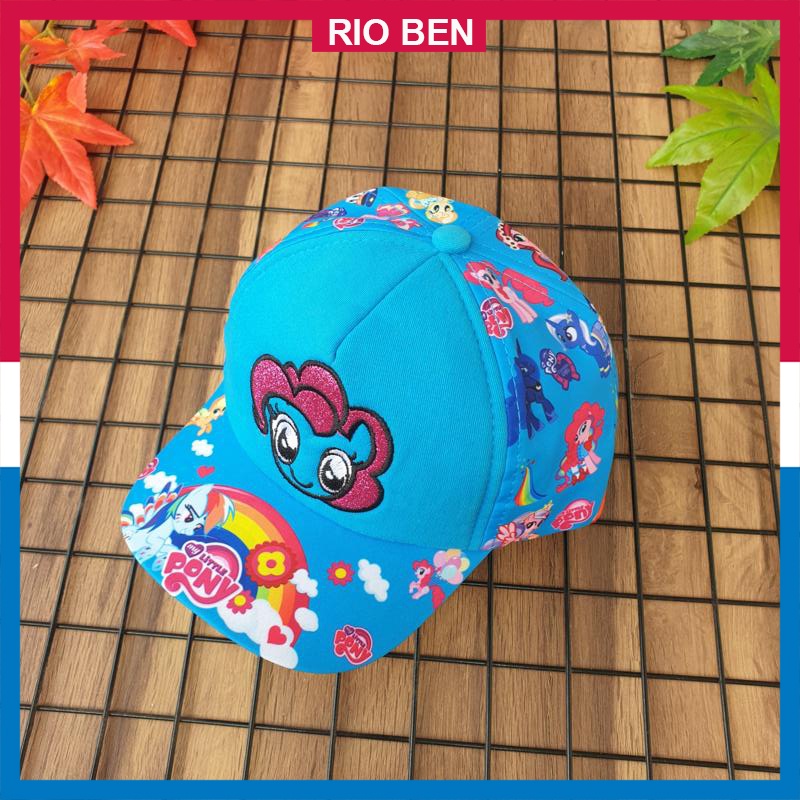 Nón cho bé nhỏ thêu hình dễ thương, bé từ 2-5 tuổi RBN048