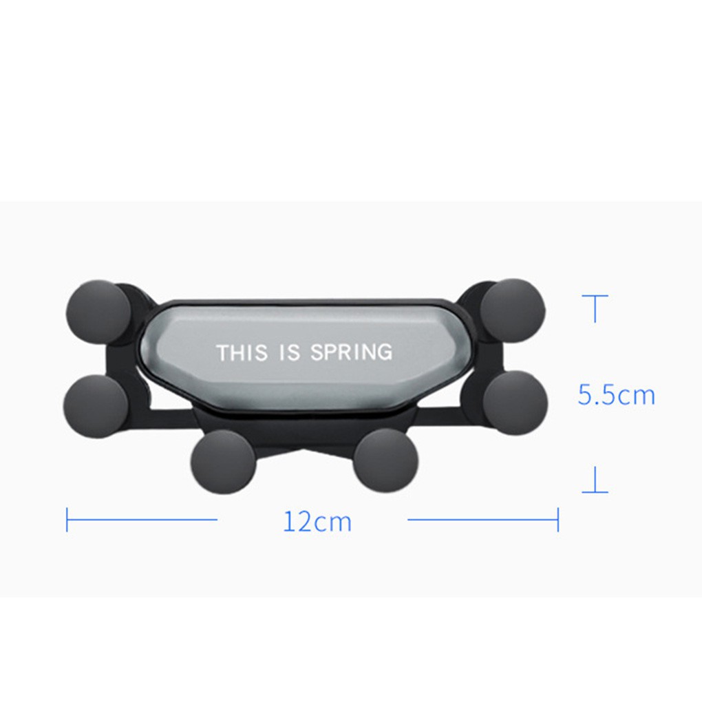 Giá đỡ điện thoại bằng trọng lực trên xe hơi gắn khe gió, tiện dụng và thời trang - Chính hãng THIS IS SPRING