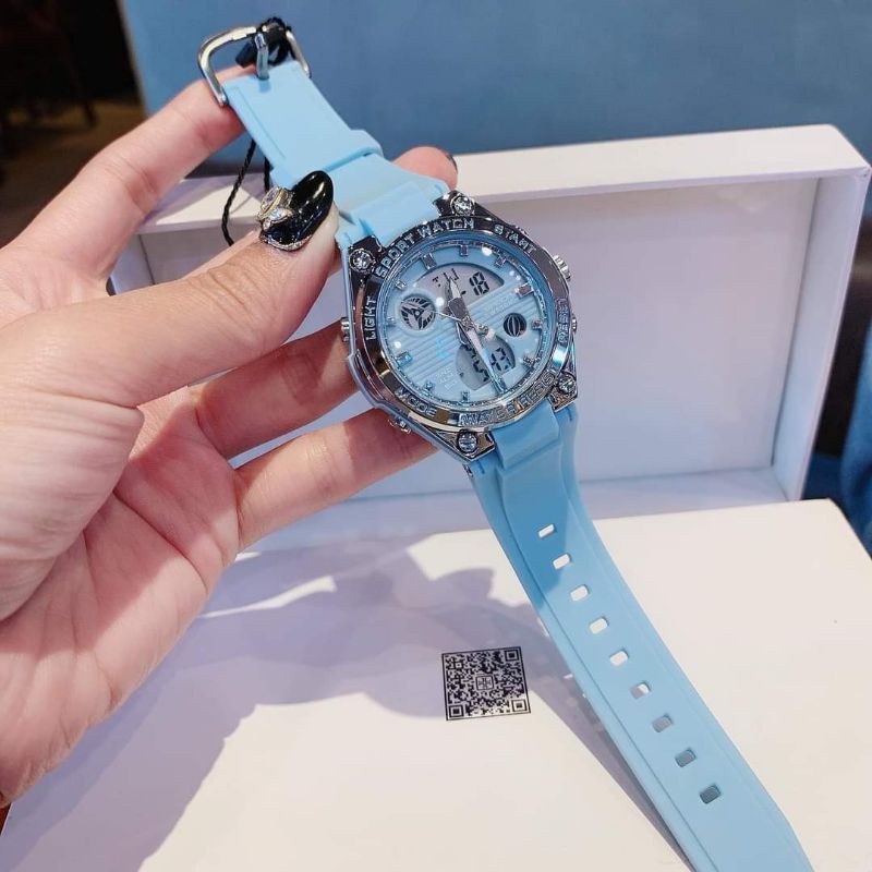 Đồng hồ thể thao nữ có sẵn 3 mầu